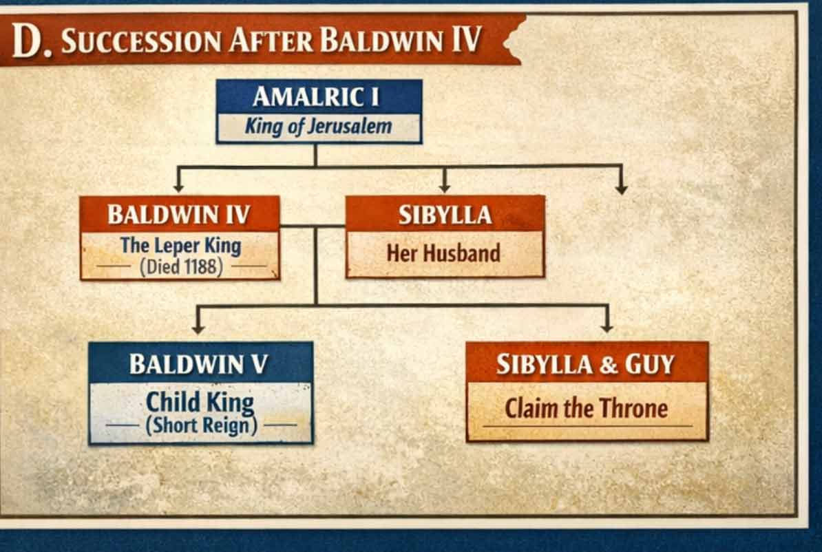 Baldwin IV of Jerusalem: The Leper King 4 succession after baldwin